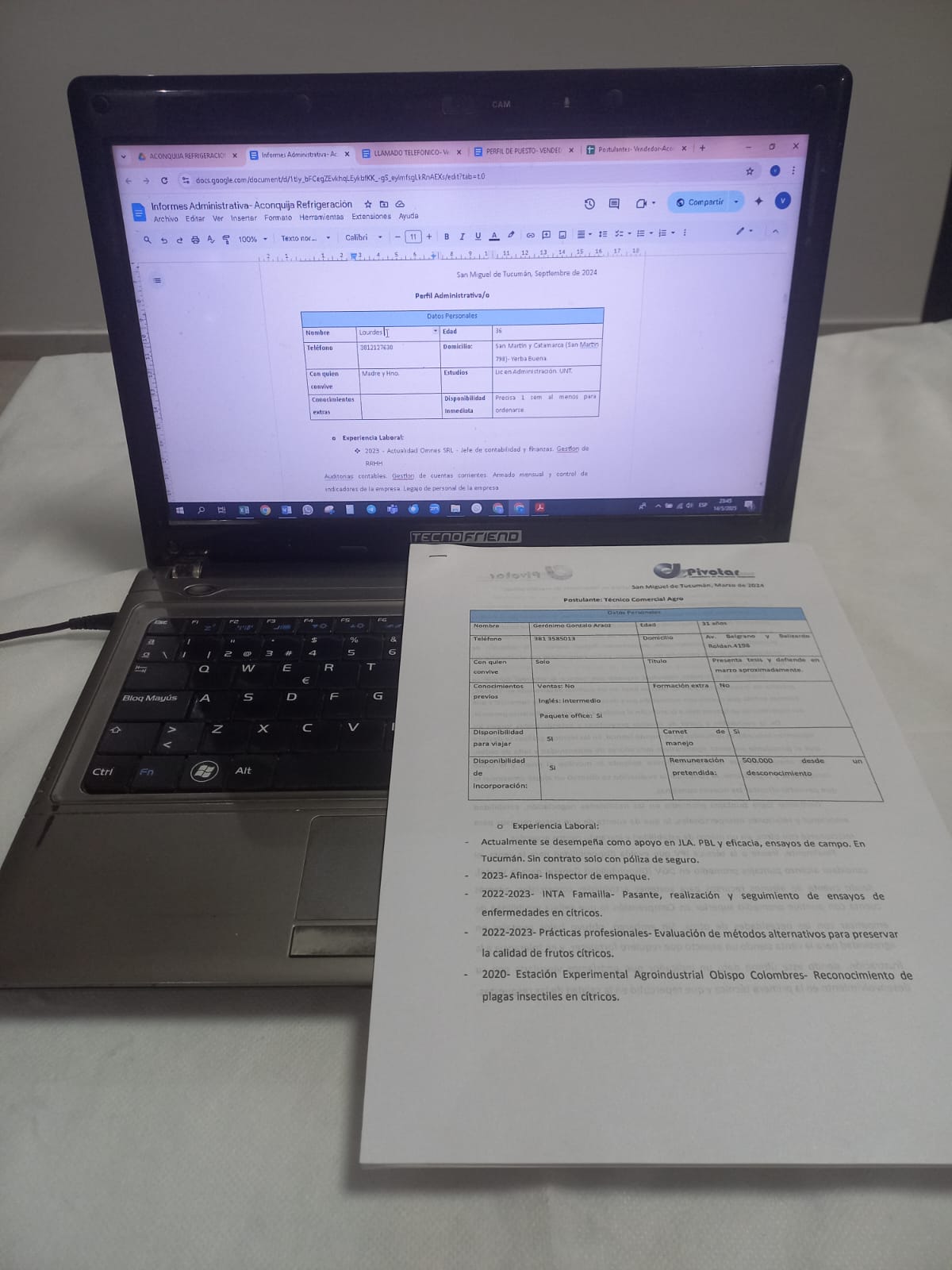 Entrega de Resultados